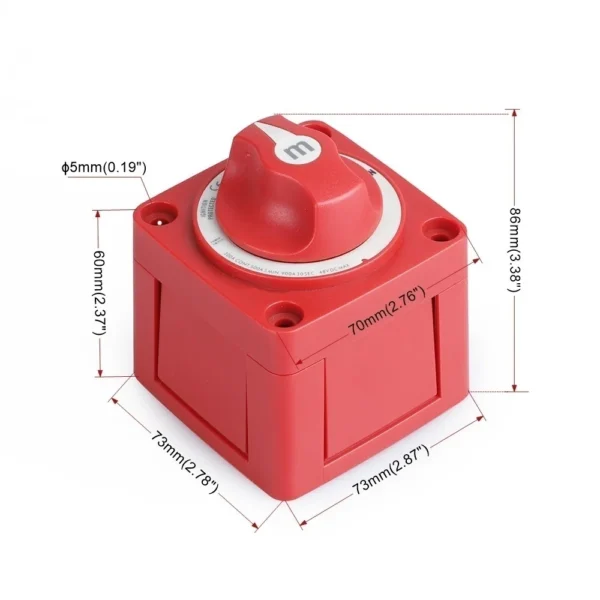 COUPE BATTERIE DUAL CIRCUIT BIPOLAIRE 350A