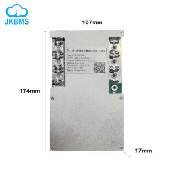 JK BMS B2A8S30P 4S-8S (12V/24V) 300A – Image 2